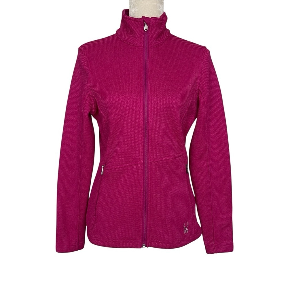 Spyder Endure Midweight Core Seater Jacket Women’s Size M Full Zip Pink Cozy